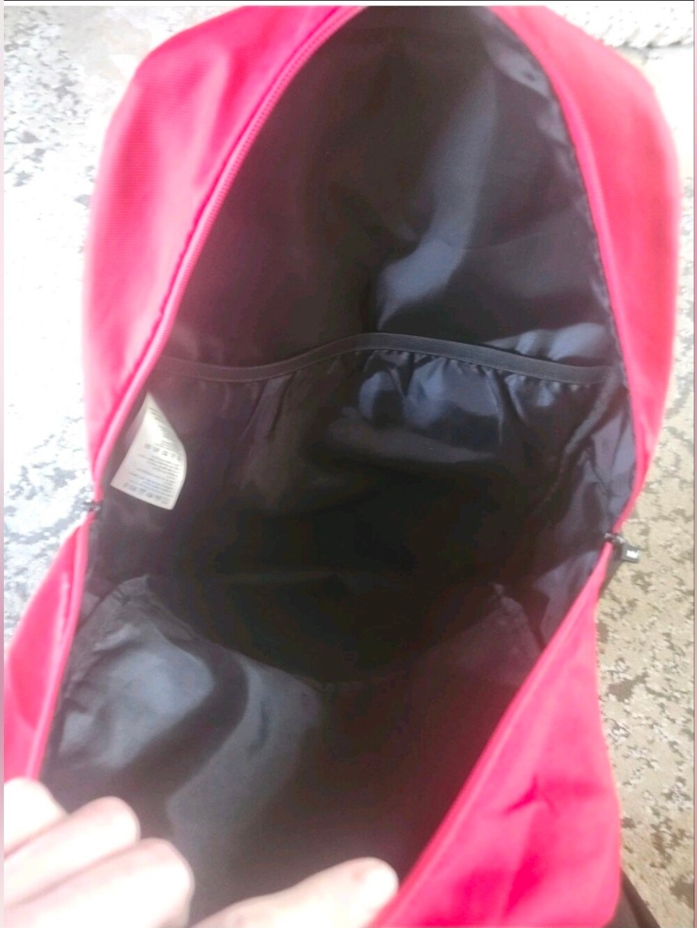 Nike Air Jordan Pivot Large Backpack (Black/Gym Red) - Picture 4 of 6